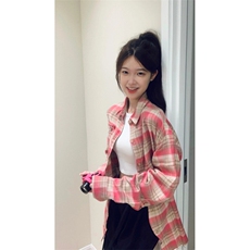 粉红色格子控衬衫男生美式复古痞帅高级感格纹衬衣长袖C268，男装衬衫，星座1116A（原606A-3）