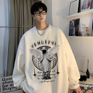 秋季新款 320G华棉圆领卫衣面布棉WH513-P35控58图片