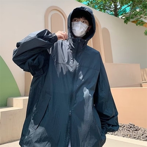 防紫外线连帽夹克男夏季薄款冰丝户外防晒服冲锋衣Y118-P37图片