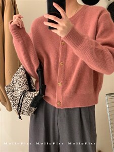 毛衫的顶极之感 -浣熊绒。 毛感 手感 太棒了。软糯糯,其它,molly fits