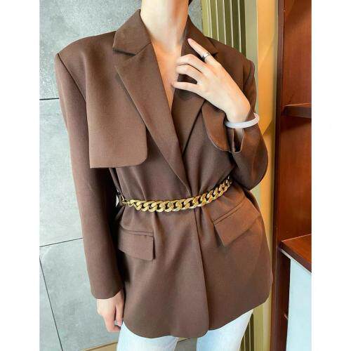 秋季新品，明星同款西装外套，女装西装，More-Lee