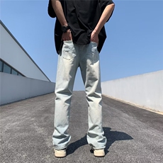 美式牛仔裤男春秋新款休闲直筒裤XX8031P50，男装牛仔裤，星座1116-2