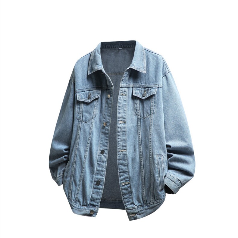 得物二开款大码高品质牛仔夹克外套男女JK529-P60特,男装工装外套,星座912-1（原星座914-5）