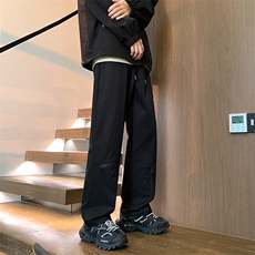 现货防风防水运动登山裤宽松直筒休闲大码工装冲锋裤男K916-P45，男装工装外套，星座205
