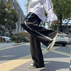 男秋季新款港风刺绣米妮绒休闲裤A739P40，男装休闲裤，星座1116-2