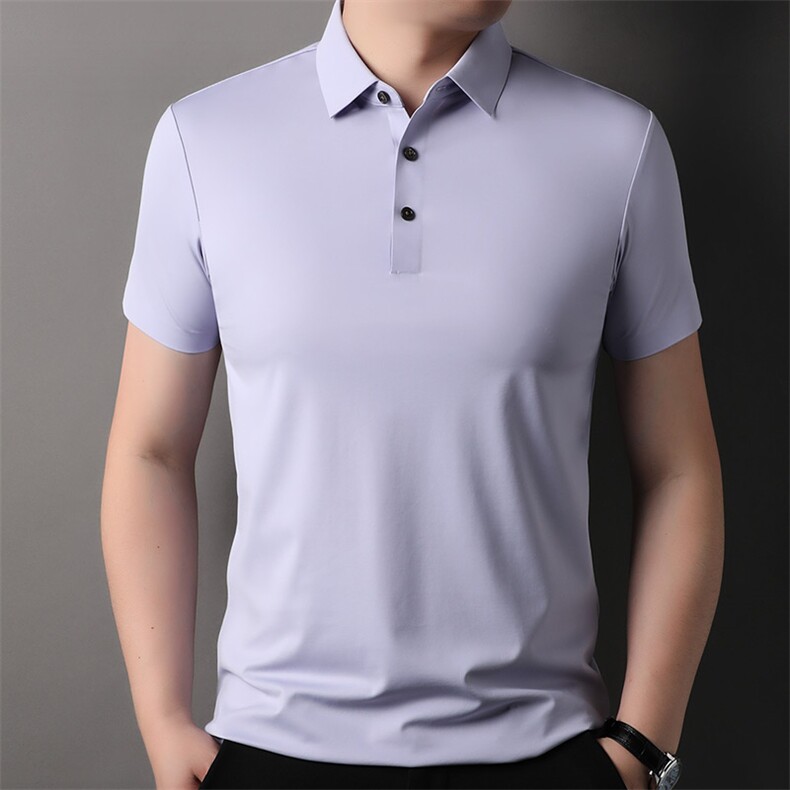 F82129钱塘2020-1时尚休闲中年男士夏季薄款百搭合身T恤P110,男装T恤,钱塘207-1