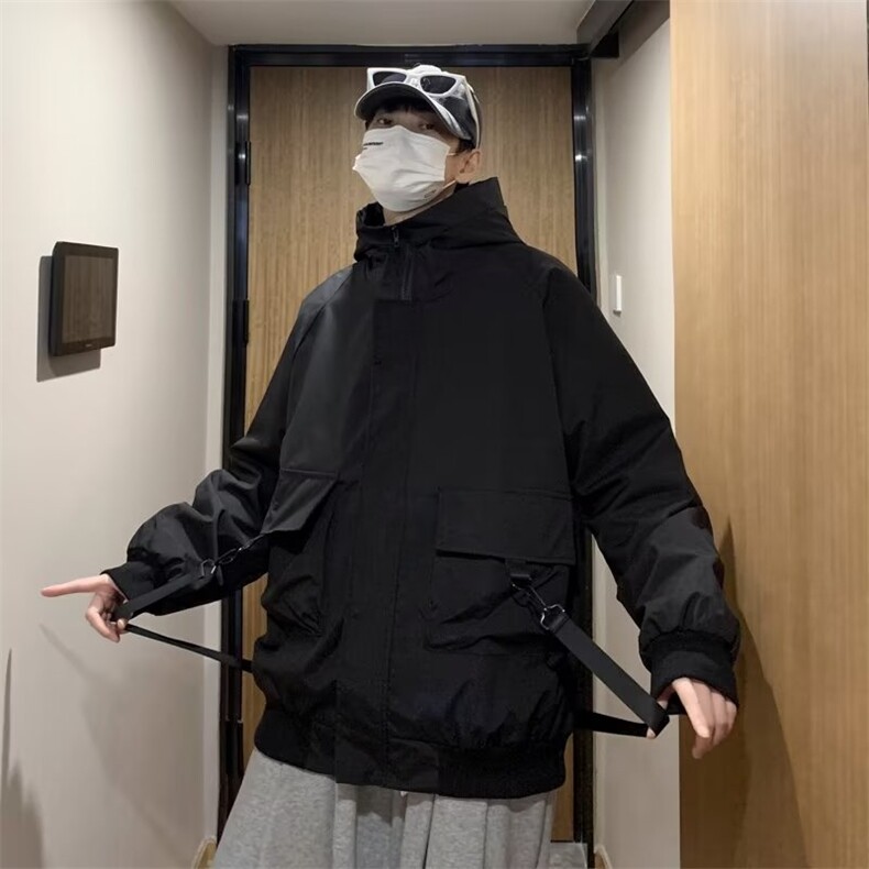 2022秋季工装外套男潮牌机能夹克宽松休闲衣服SD43P63,男装夹克,星座1116-2