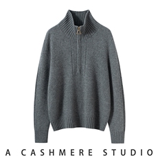 2026年秋季时尚百搭通勤简约休闲羊绒衫，女装羊绒衫，朝思纯山羊绒