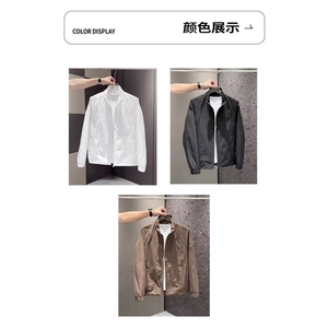 小牛津复合双层夹克文艺ins百搭原宿潮流时尚日系流行新款慵懒图片