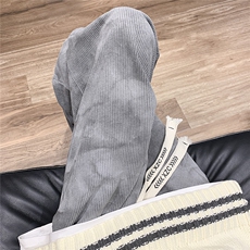 灯芯绒扎染工艺新款休闲裤男宽松D329-QM534-P55-控68，男装休闲裤，电商D329