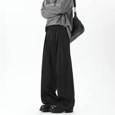 2026春季新款无影墙大码美式宽松西裤M-5XHK25214-特P35，男装西裤，电商A022