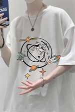 HT73142-P22华夫格t恤男短袖男大码五分袖大皂风，男装T恤，电商A040