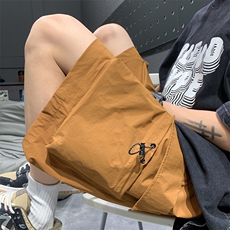 新款工装短裤男潮牌ins休闲裤宽松大码中裤五分裤D0607-P46，男装休闲裤，星座308B-2