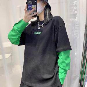 字母衬衫袖卫衣有点A的即视感，女装衬衫，Queena PHoebe