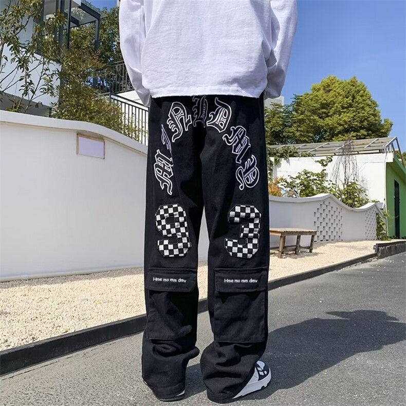 男秋季新款港风休闲裤纯棉LK72P45,男装休闲裤,星座1116-2