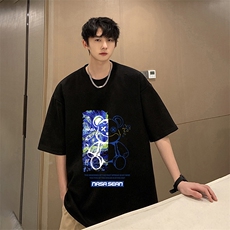 麂皮绒短袖t恤男大码半袖男JD82290-P25，男装T恤，电商A040