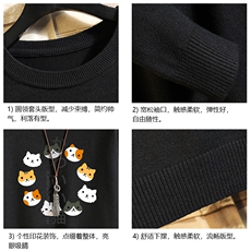 M67215-P45加绒款-P65圆领毛衣男大码针织衫男毛线衣线衫砖墙，男装针织衫/毛衣，电商A040A