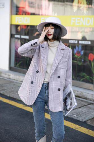 时尚洋气西装外套，女装西装，茗格拉