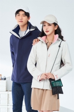 春秋冬三合一冲锋衣保暖连帽外套男女款防风防水户外服SZ618-P140，男装夹克，星座1105-3