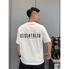 纯棉印花短袖2025新款男装短袖男设计感小众男士美式短袖t恤男装，男装T恤，星座1210-1