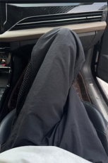 B221美式ins高街暗黑纯色网状拉链休闲裤LK24211-特P38控68，男装休闲裤，电商B221