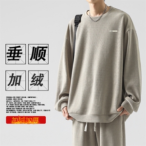 保暖卫衣圆领卫衣美式加绒加厚TW895-常规特批53加绒特批63图片