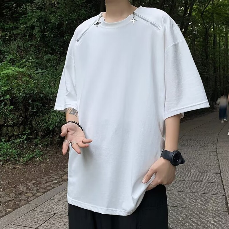 2024春夏季新款男休闲圆领短袖T恤P33,男装T恤,星座1116-2