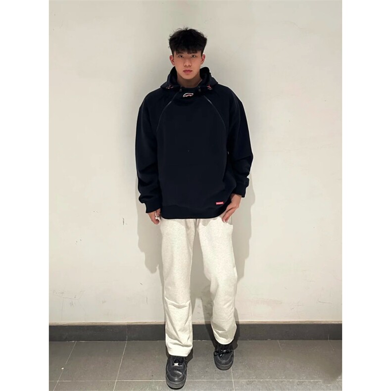 706-1-WY2123-P68特P现货秋季美式重磅鲨鱼嘴连帽卫衣外套,女装短外套,星座706-1