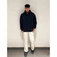 706-1-WY2123-P68特P现货秋季美式重磅鲨鱼嘴连帽卫衣外套，女装短外套，星座706-1
