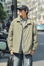 冬季90绒羽绒服D2650-TP145218港风设计感短款翻领外套男，男装羽绒服，电商A102