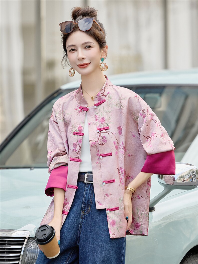 【bao款现货已出】2025秋装新款新中式重工刺绣复古小香短外套,女装短外套,韩宇舍