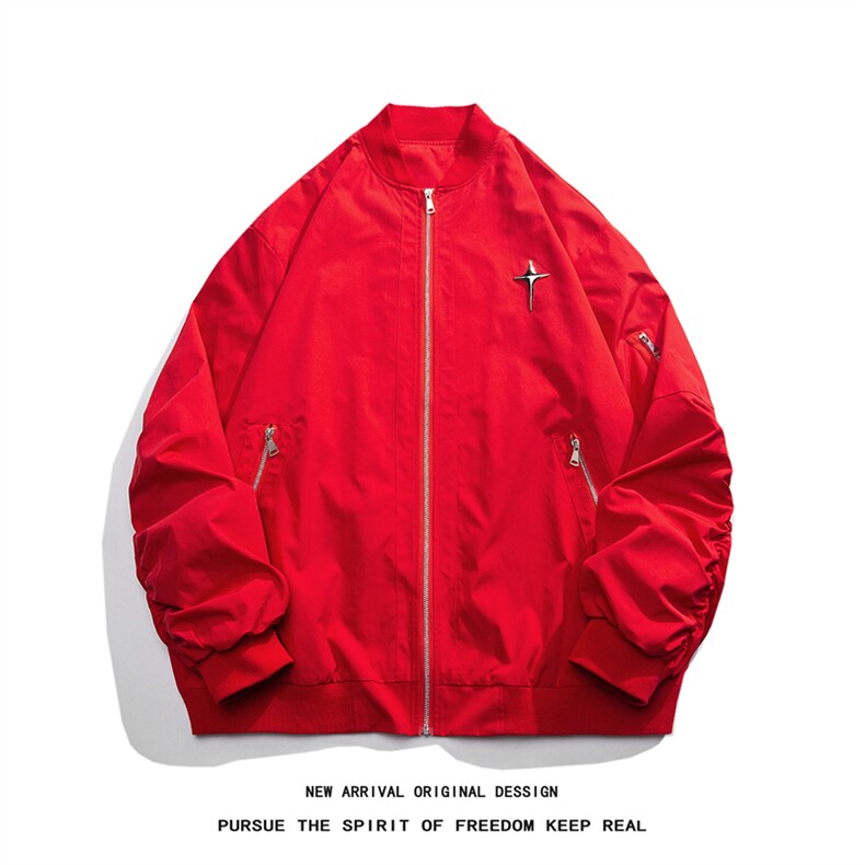 JK8103/P68秋装新品立领夹克男外套棒球服防水大码潮男工装上衣,男装夹克,电商A141