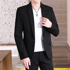 2021春秋季新款西装男西服简约外套商务休闲单西男装外套XF286-P85，男装西服，星座217-4