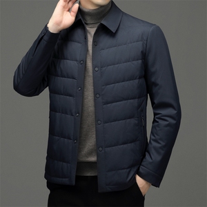 DN22865秋冬新款2023年男士休闲羽绒服加厚保暖夹克外套P300图片