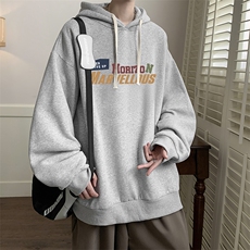 8XL连帽卫衣男大码胖子帽衫大号运动服WY2384-P35，男装卫衣，电商A040