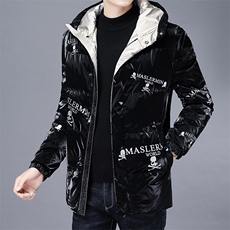 AN9195钱塘2020-3秋冬新款男士羽绒服连帽休闲保暖外套P258，男装羽绒服，钱塘207-3