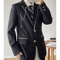 西装学院风校园DK西服外套制服班服校供感休闲套装男春秋XW72，男装西服套装，星座1116A（原606A-3）