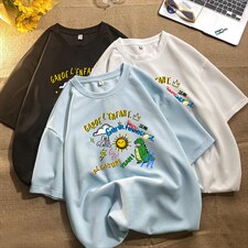 HT73219-P22华夫格t恤男短袖男大码五分袖毛毯，男装T恤，电商A040