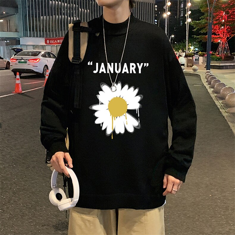 M18073-P45加绒款-P65半高领毛衣男士大码针织衫男毛线衣男,男装针织衫/毛衣,电商A040