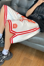 美式印花休闲短裤男夏薄款透气运动篮球五分裤子XZ514-2-1539-P43，男装牛仔裤，星座514-2(原B239)