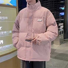 冬季新品加绒加厚大码棉衣青少年港风百搭男女棉服外套6908-P85，男装棉衣，电商A441-1