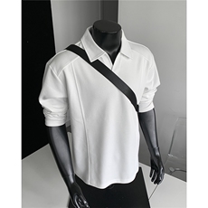 主推POLO衫卫衣春季长袖翻领上衣cleanfitT恤衫男装外套S437特28，男装T恤，电商A233-1