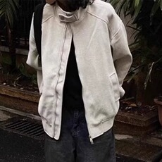 美式复古高级小众设计外套男宽松潮流百搭高街夹克LW93344-P73，男装夹克，星座1008