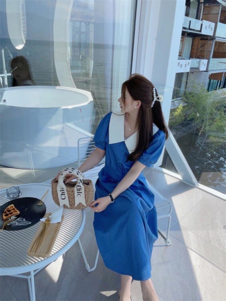 夏装新品大量上新，主打韩系连衣裙，上衣，半裙，套装全品类，女装连衣裙，Ee·G