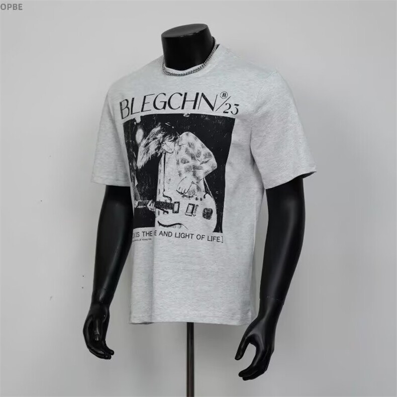 复古街头夏嘻哈创意印花短袖T恤男女青少年街头上衣体恤GA663P32，男装T恤，星座1013-5