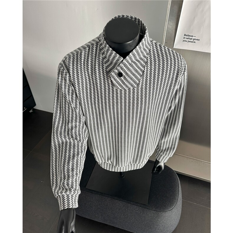 春装雪尼尔鱼骨纹提花打底衫情侣卫衣D524常规特P28，男装T恤，电商A335-1（原A458）