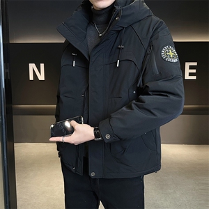 标50绒 冬季新款冲锋衣连帽羽绒服男Y2518-P235 控券后价 298图片