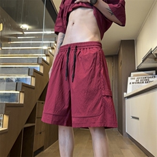 量大优供视频泡泡纱速干短裤男CP75-特p25，男装牛仔裤，电商B371