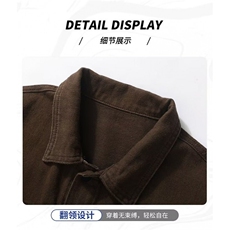 1506/QAC80050/P65清仓捡漏牛仔外套男秋季日系夹克休闲上衣服，男装工装外套，星座1506