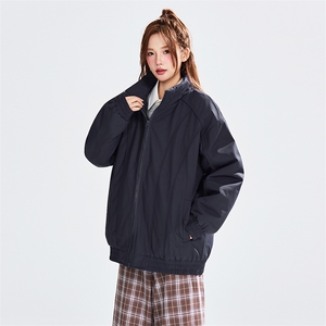 现货美式休闲加厚雪山棉衣夹克外套立领纯色三防户外工装棉服图片